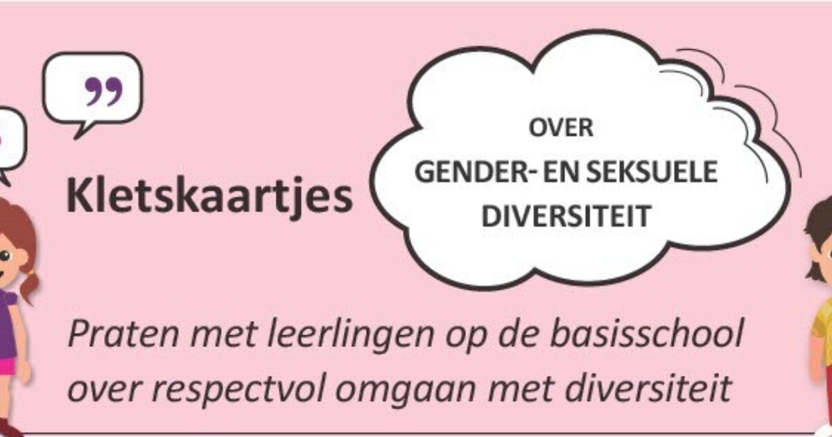 Glos Kletskaartjes Over Gender En Seksuele Diversiteit 0488